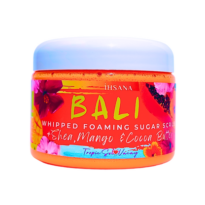 PAPAYA + MANGO - Triple Butter Whipped Foaming Sugar Scrub - Bali