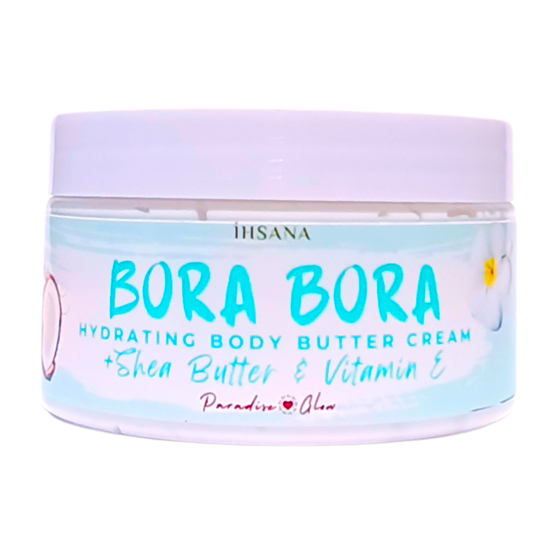 COCONUT PARADISE- Hydrating Body Butter Cream- Bora Bora