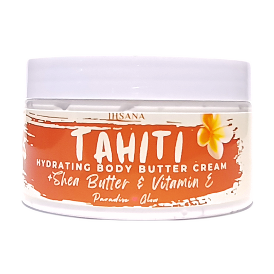 VANILLA + COCONUT- Hydrating Body Butter Cream-Tahiti