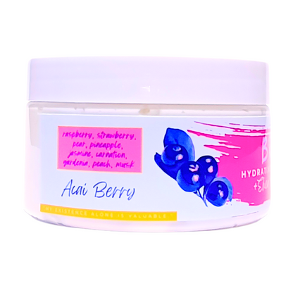 ACAI BERRY - Hydrating Body Butter Cream- Brazil