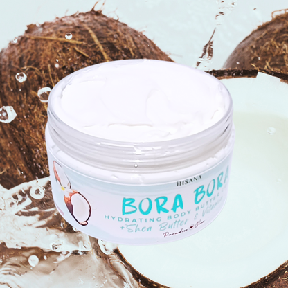 COCONUT PARADISE- Hydrating Body Butter Cream- Bora Bora