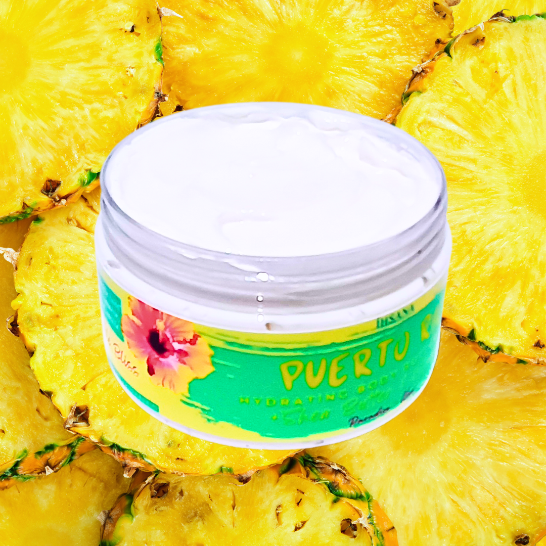 PINEAPPLE BLISS - Hydrating Body Butter Cream- Puerto Rico