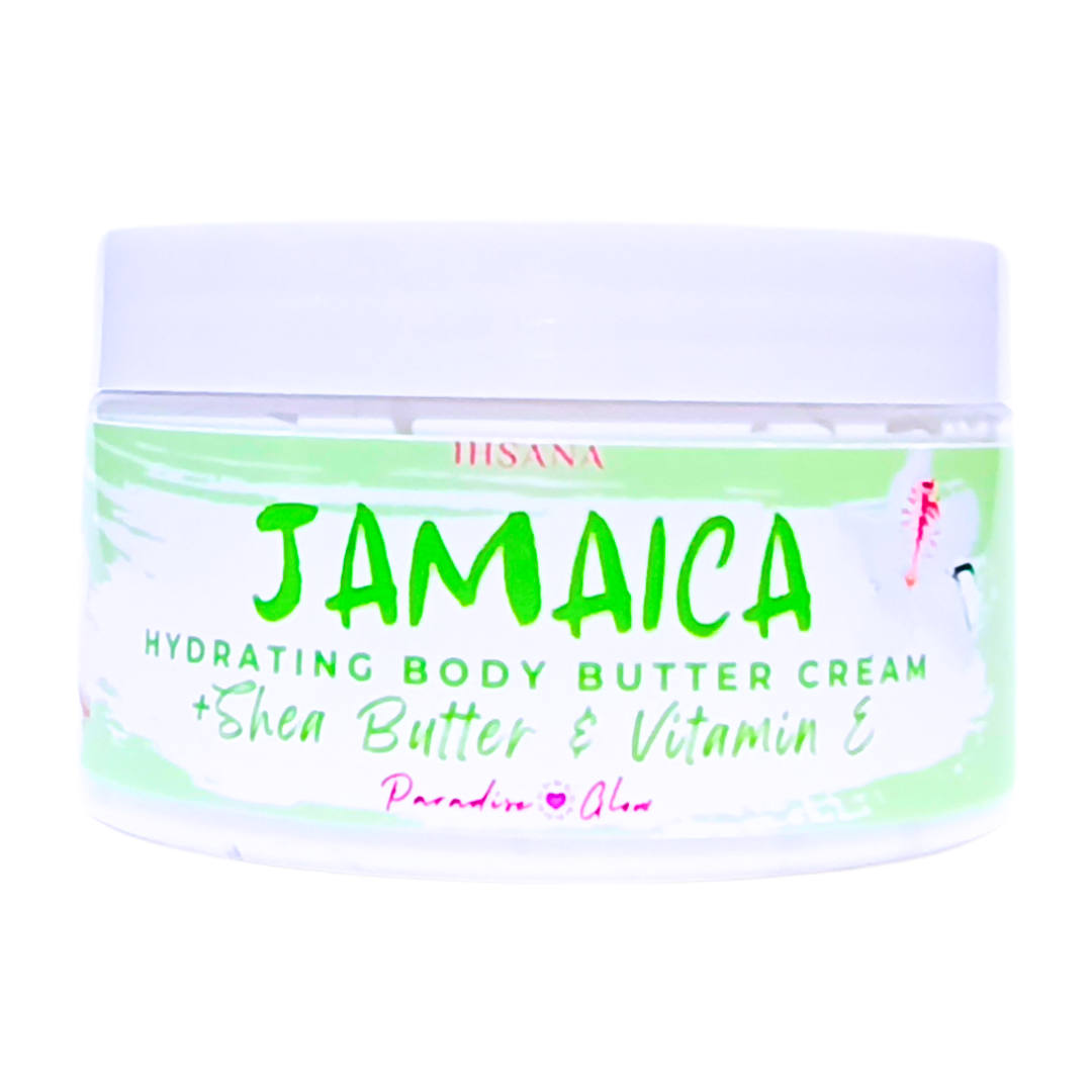 LIME + COCONUT - Hydrating Body Butter Cream- Jamaica