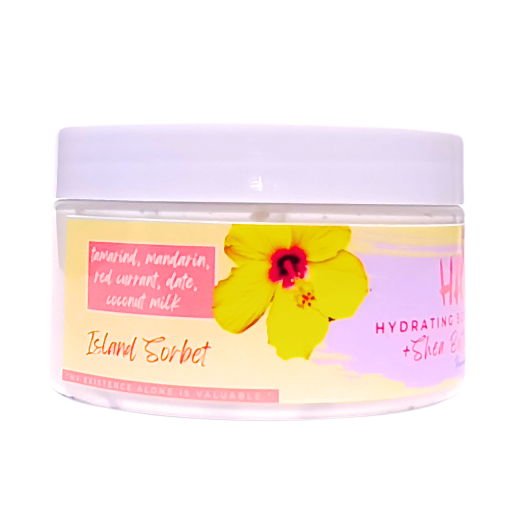 ISLAND SORBET - Hydrating Body Butter Cream- Hawaii