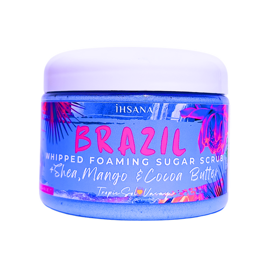 ACAI BERRY - Triple Butter Whipped Foaming Sugar Scrub - Brazil