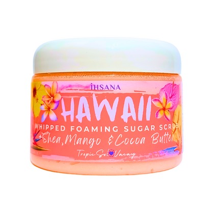 ISLAND SORBET - Triple Butter Whipped Foaming Sugar Scrub - Hawaii