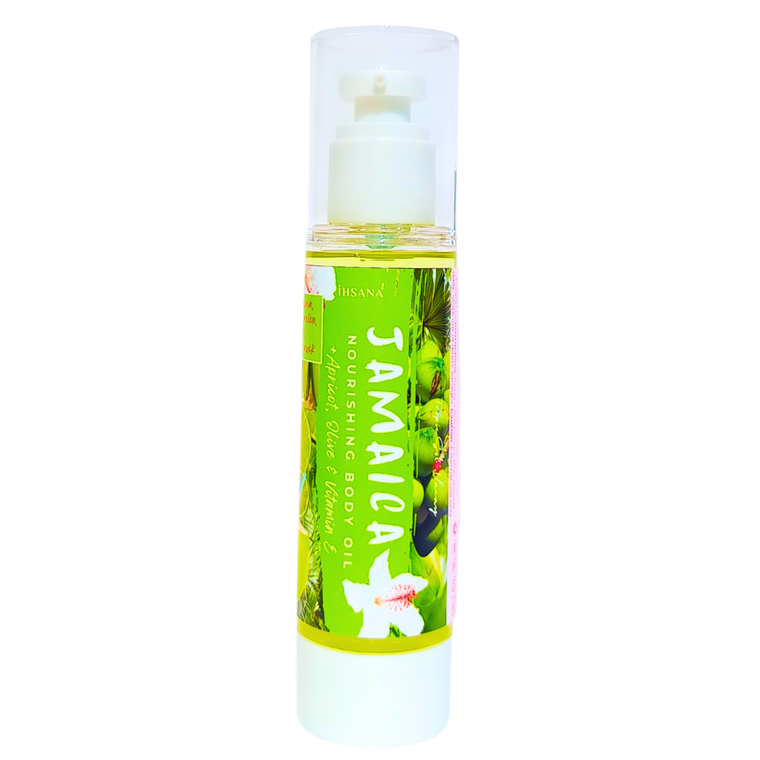 LIME + COCONUT - Paradise Glow Body Oil - Jamaica