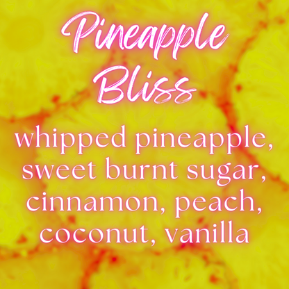 PINEAPPLE BLISS - Triple Butter Whipped Foaming Sugar Scrub - Puerto Rico