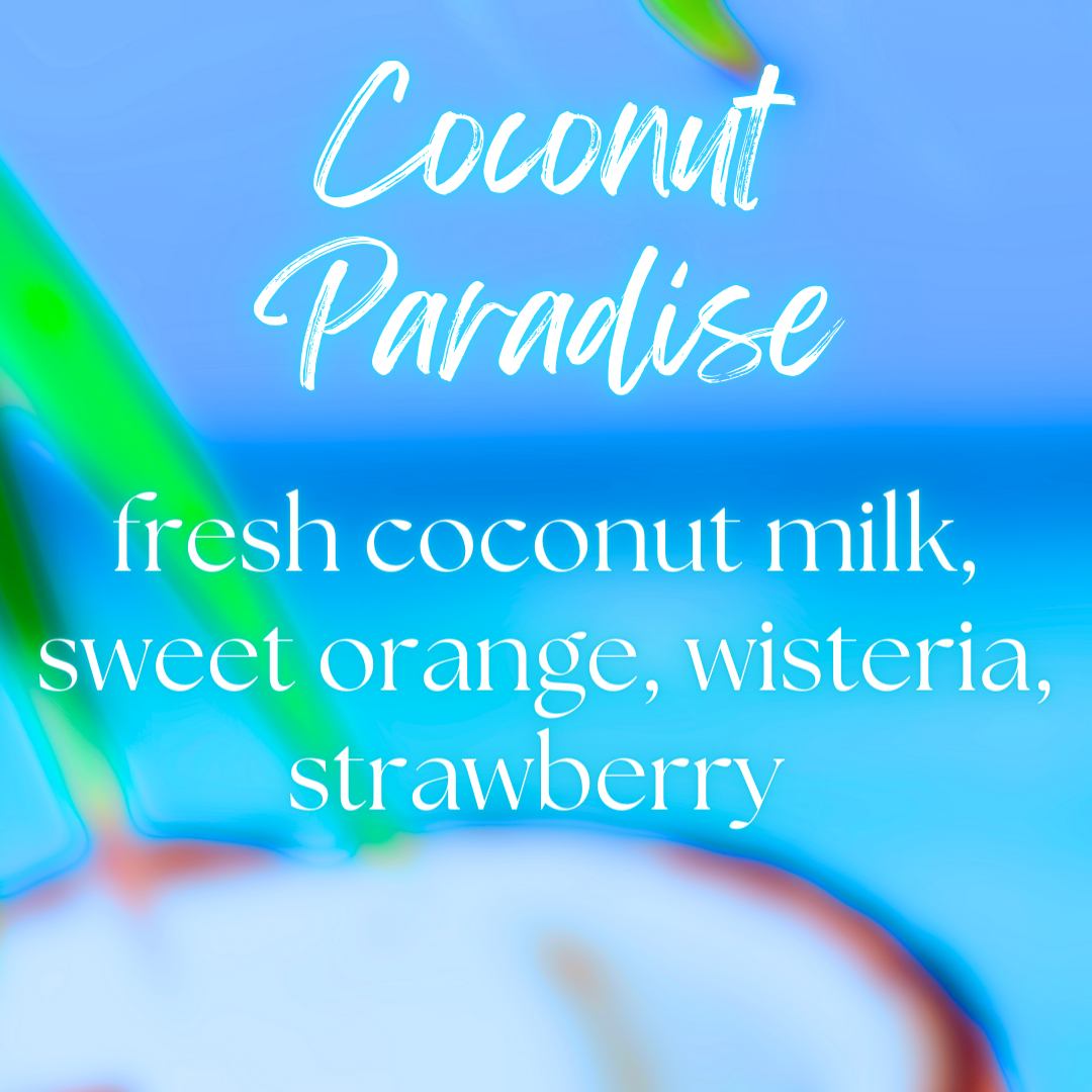 COCONUT PARADISE- Hydrating Body Butter Cream- Bora Bora