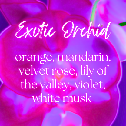 EXOTIC ORCHID - Triple Butter Whipped Foaming Sugar Scrub - Madagascar