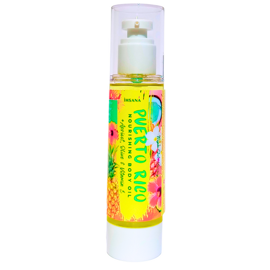 PINEAPPLE BLISS -Paradise Glow Body Oil - Puerto Rico