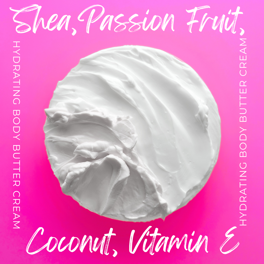 PINK DRAGON FRUIT - Hydrating Body Butter Cream- Costa Rica