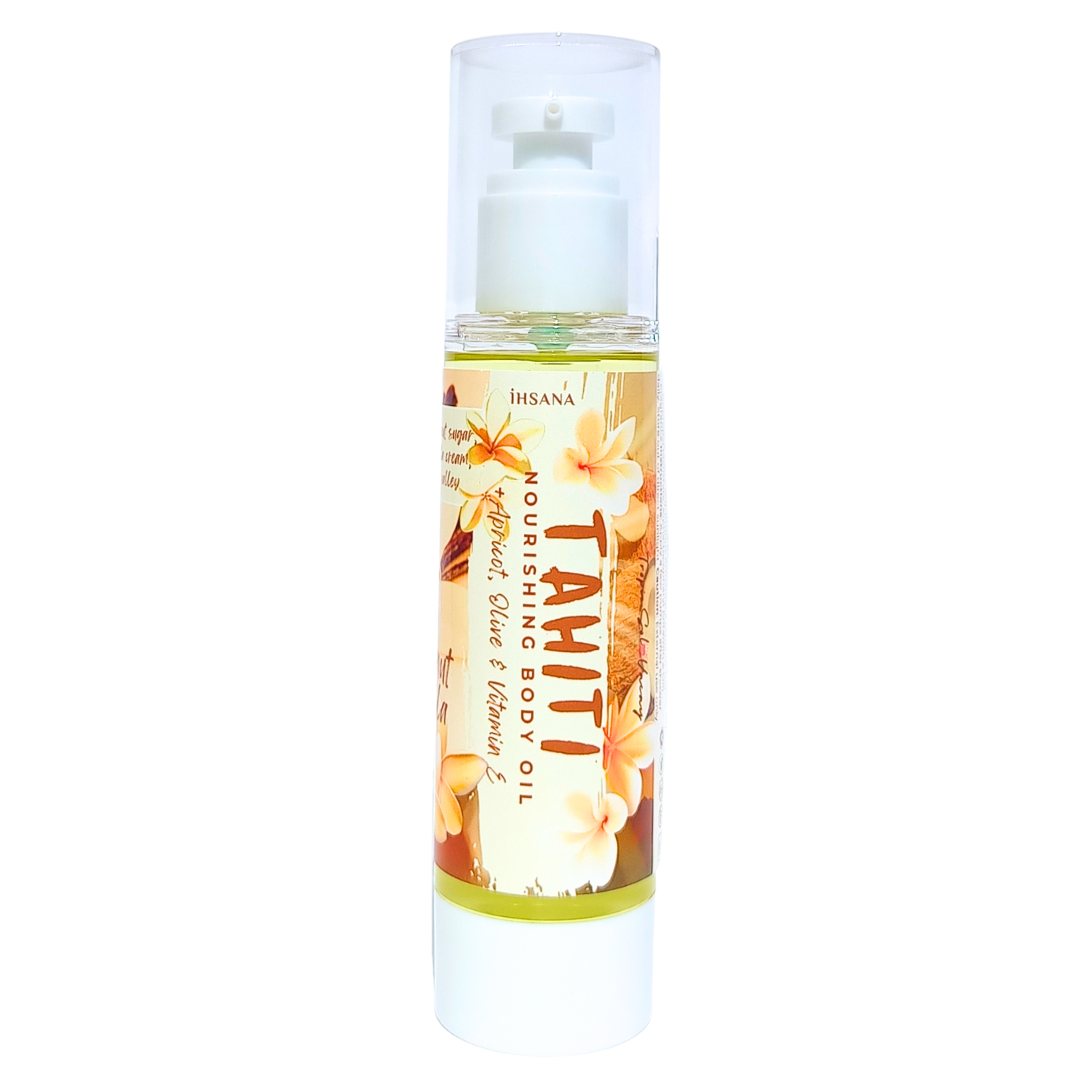 VANILLA + COCONUT - Paradise Glow Body Oil - Tahiti